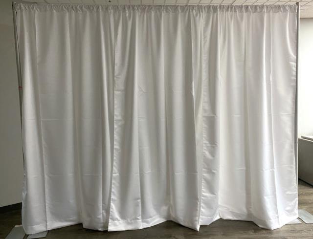 Rental store for White Satin Drapery in Chicago IL