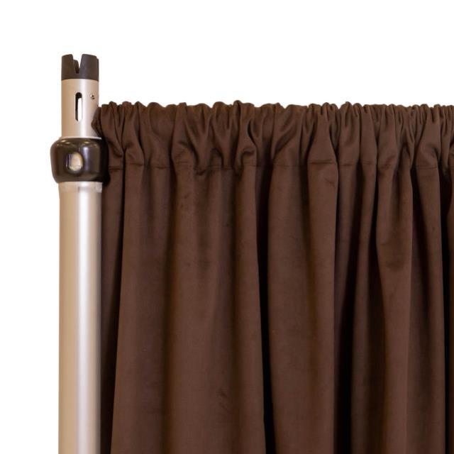 Rental store for Brown Velvet Drapery in Chicago IL