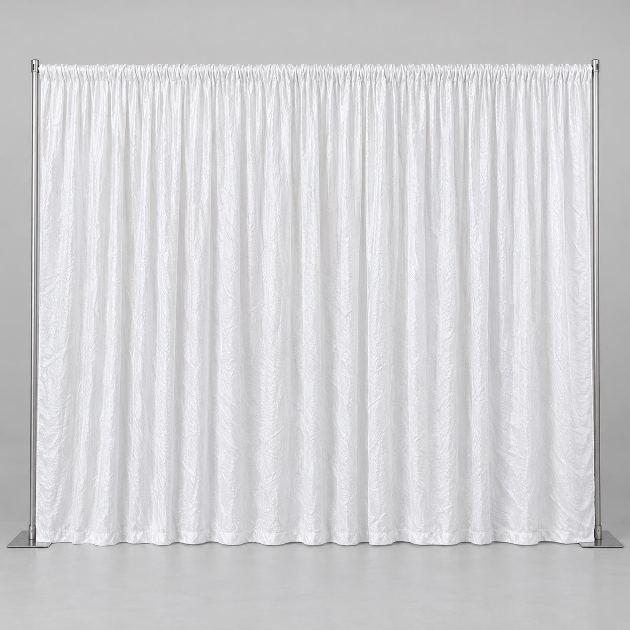 Rental store for White Iridescent Drapery in Chicago IL