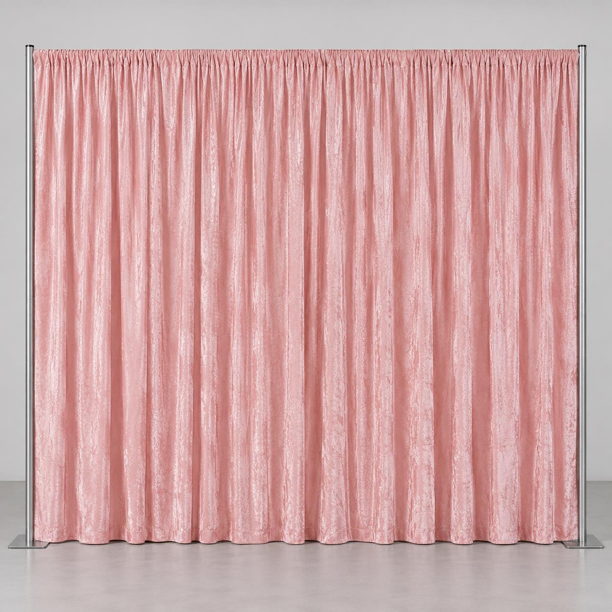 Rental store for Light Pink Iridescent Drapery in Chicago IL